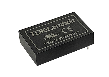PXG-M, 15-20W Medical and Industrial DC-DC Converters