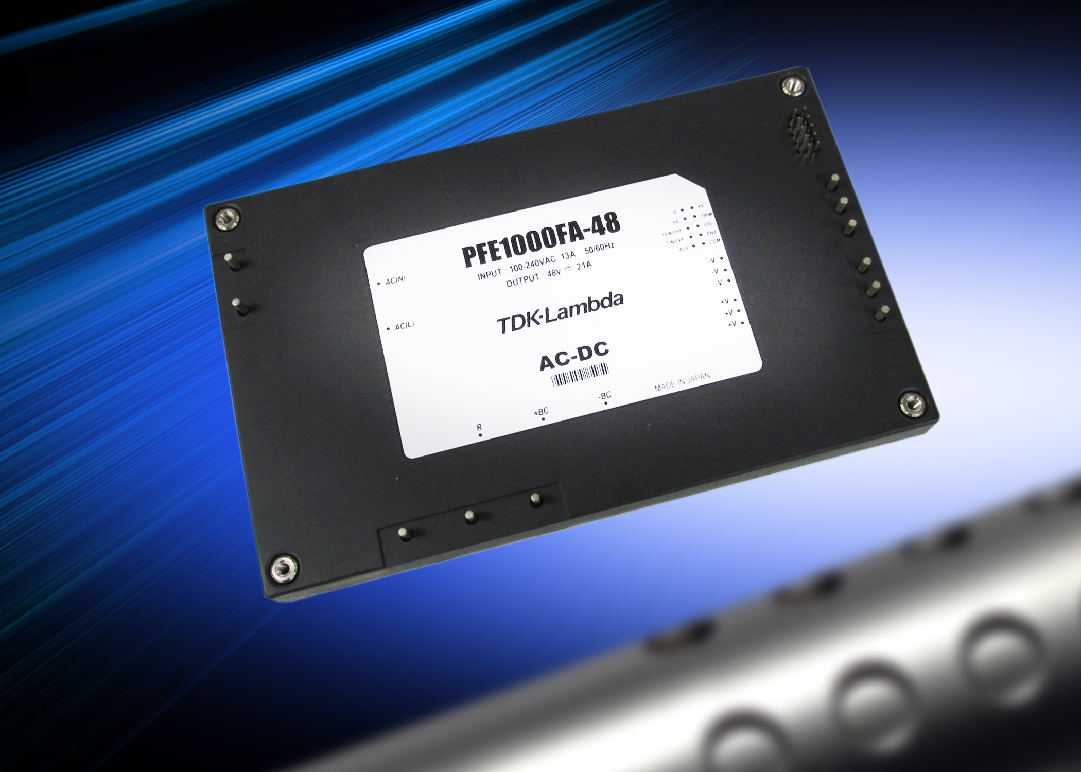 Tdk Power Module High efficiency AC-DC power modules have ratings up to 1000W